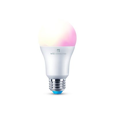 Smart A60 E27 LED Bulb (8W) Colour Changing Tuneable White Dimmable 850Lm 2200-6500K Tuneable White, Wi-Fi/Bluetooth Controlled with Fitting