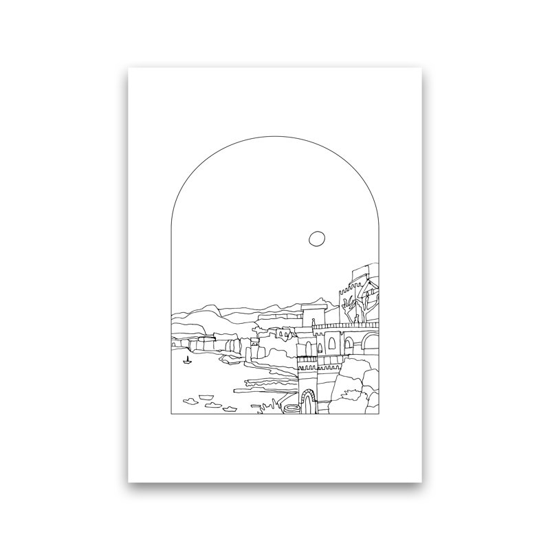 Sorrento by Planeta444 - Print, No Framed, 42cm H x 30cm W x 1cm D