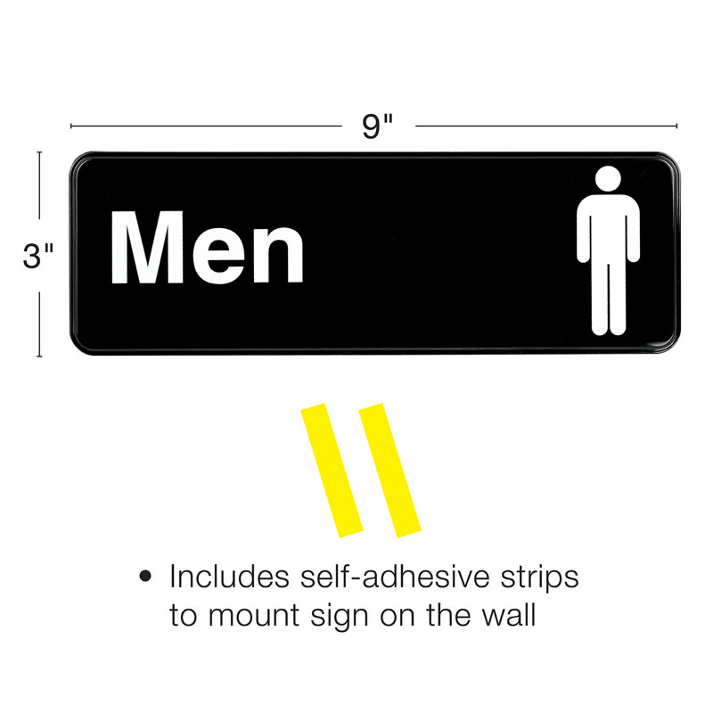 Panneau pour hommes
