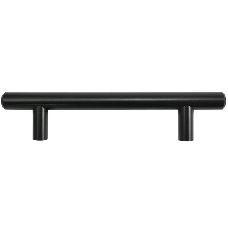 Poignée barre en T noir Laurey Melrose 7-1 / 2 "(192Mm) centre à centre, Noir mat, 7-1/2"