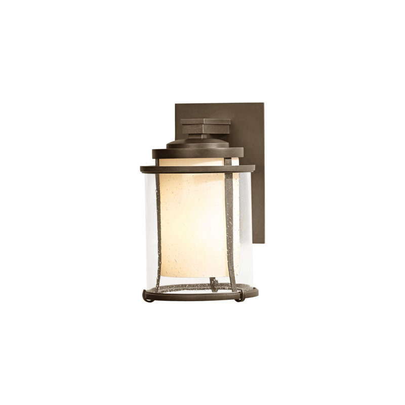 Meridian Outdoor Armed Sconce, Coastal Bronze, 10.3" H x 6.3" W x 7.2" D