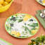 Assiettes à dîner en mélamine de 11 pouces Limone - Ensemble de 6 assiettes vibrantes à thème citron, durables, incassables et lavables au lave-vaisselle, parfaites pour les repas à l'intérieur et à l'extérieur
