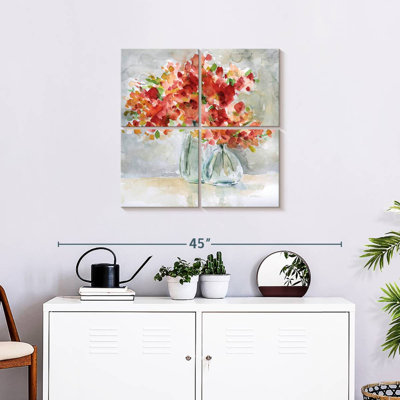 Arrangement rouge