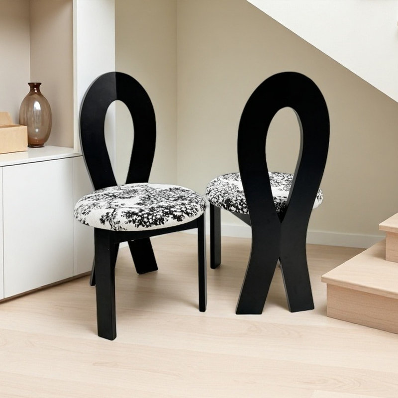 Ensemble de 2 chaises de salle à manger rembourrées