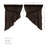 Gerritt Cotton Swag 72'' W Window Valance-36426267