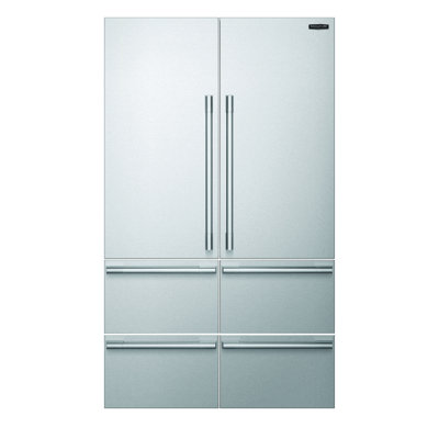 48" French Door Professional, Brushed STS Kit (6 Handles, 6 Pro Sts Panels, Toe Kick)
