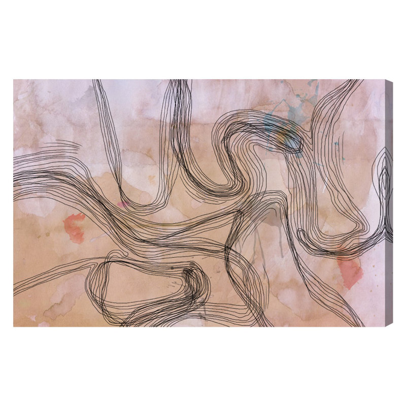 Impression sur toile, "poils", 24 po x 36 po
