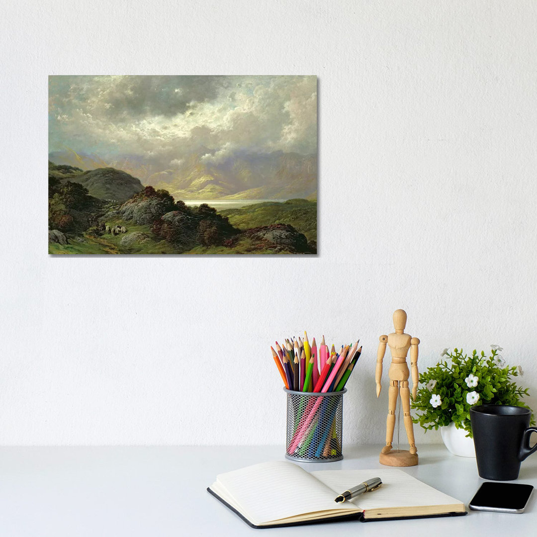 Scottish Landscape by Gustave Dore - Gallery-Wrapped Canvas Giclée on Canvas