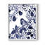 Indigo Song II, reproduction encadrée - bois massif-13238906-13238908