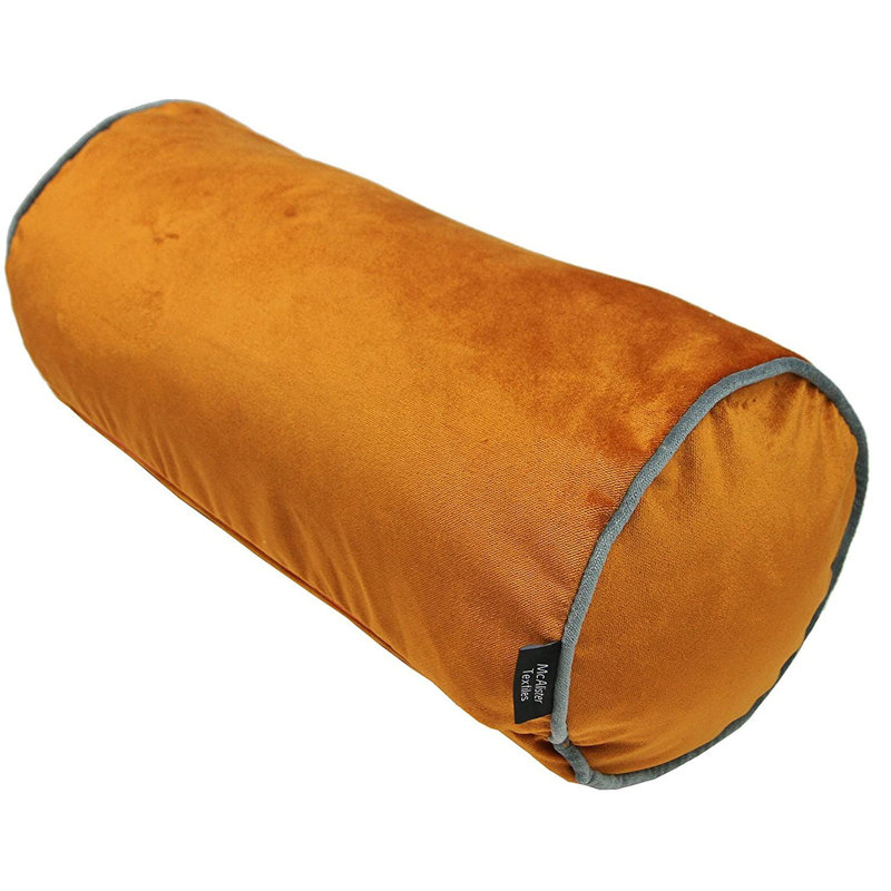 Bolster Cushion, Burnt Orange