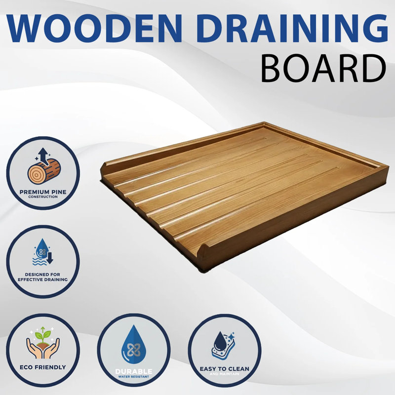 Wood Rinse Basket