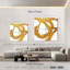 Avery Gold Circular Strokes I
