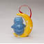 Figurine suspendue chouette sur la lune