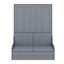 Lit escamotable mural Murphy avec coussin-378680125