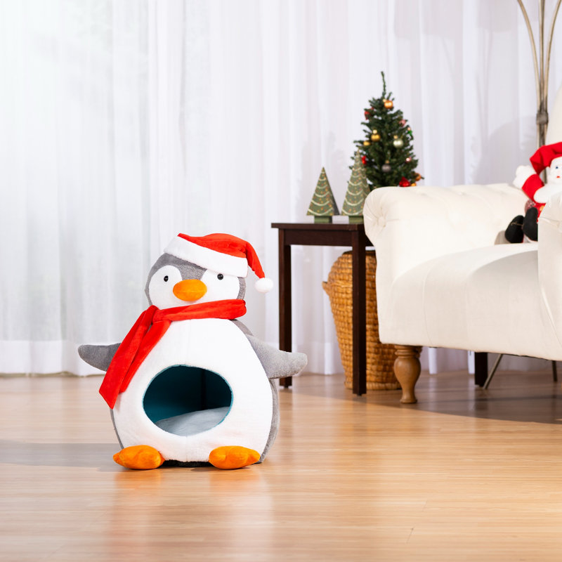Lit pour chien Jolly Gentoo Penguin Hideaway Winter Holiday
