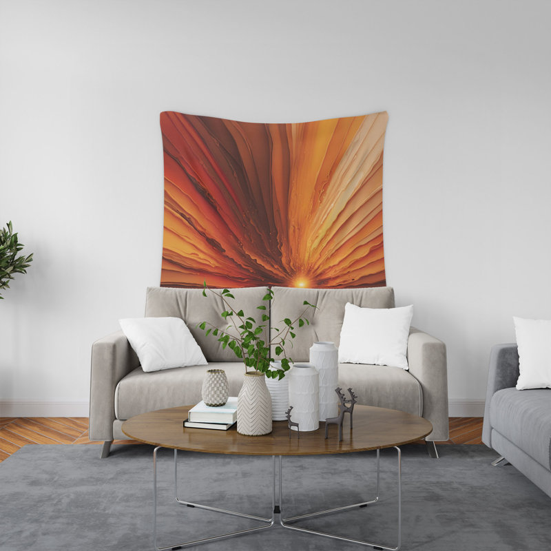 Tapisserie murale, H 88 po x l 104 po x P 1,2 po