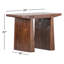 Table d'appoint en bois récupéré Janke - rustique