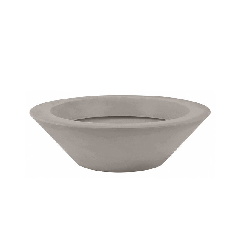 Centro Pot Planter, 9.5" H x 31.5" W x 31.5" D, Taupe