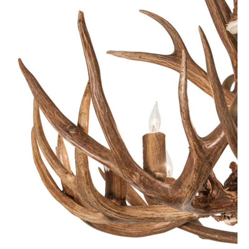 Antlers 9 - Light LED Chandelier