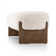 Polyester Blend Upholstered Storage Bench