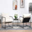 Fauteuil d'appoint élégant en velours moderne-1104480581