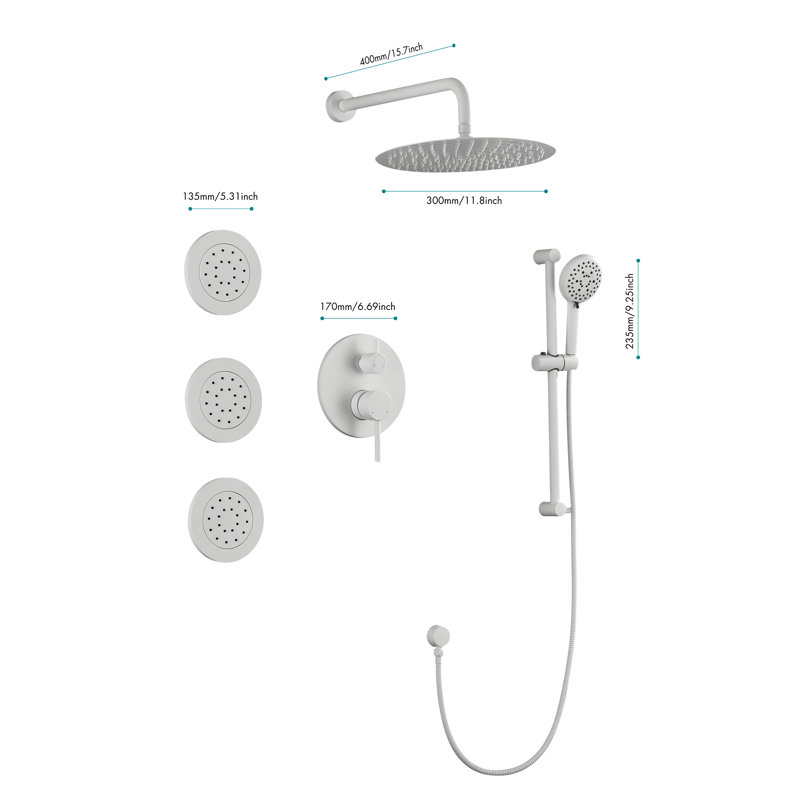 All-In-One Kit with Rough in-Valve
