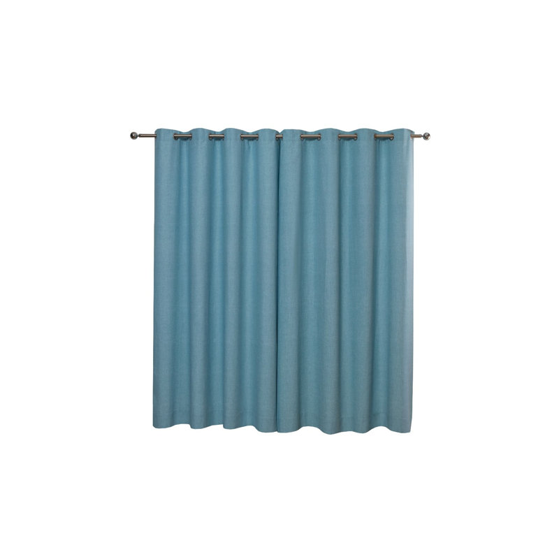 Averielle Semi Sheer, 229 W x 183 D cm, Duck Egg