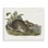 Art mural rétro sur toile de lièvre par Wild Apple Portfolio