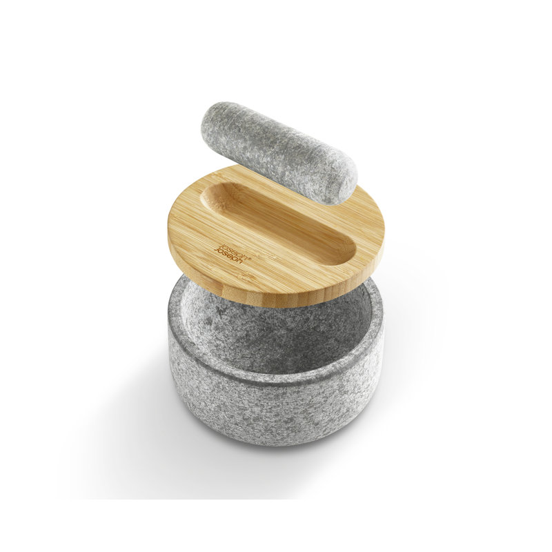 Joseph Joseph Dash Pestle & Mortar with Bamboo Lid