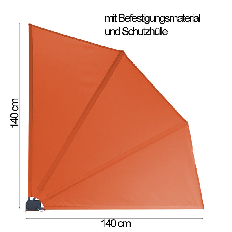 Balcony Fans Retractable Side Awning