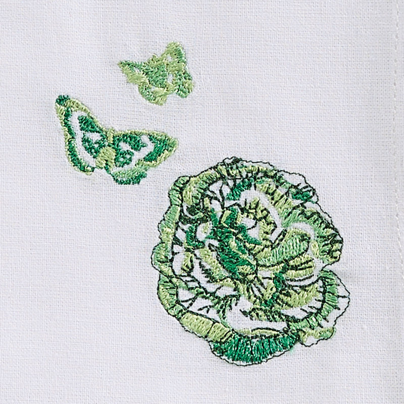 Ensemble de 4 serviettes de table Patricia Heaton Home, Vert