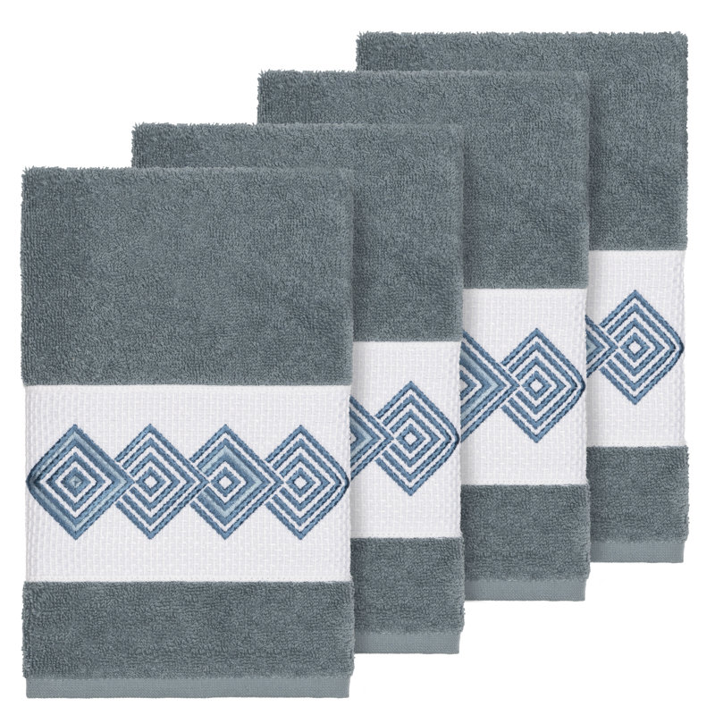 Noah Turkish Cotton Hand Towel, Teal