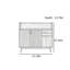Armoire de rangement simple pour chaussures