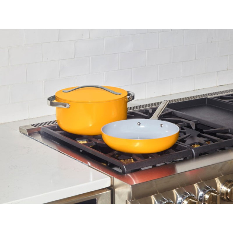 Cocotte en céramique antiadhésive 6,5 pte Caraway, Jaune souci