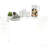 Coffee Table,Long Rectangle Waterfall Coffee Table