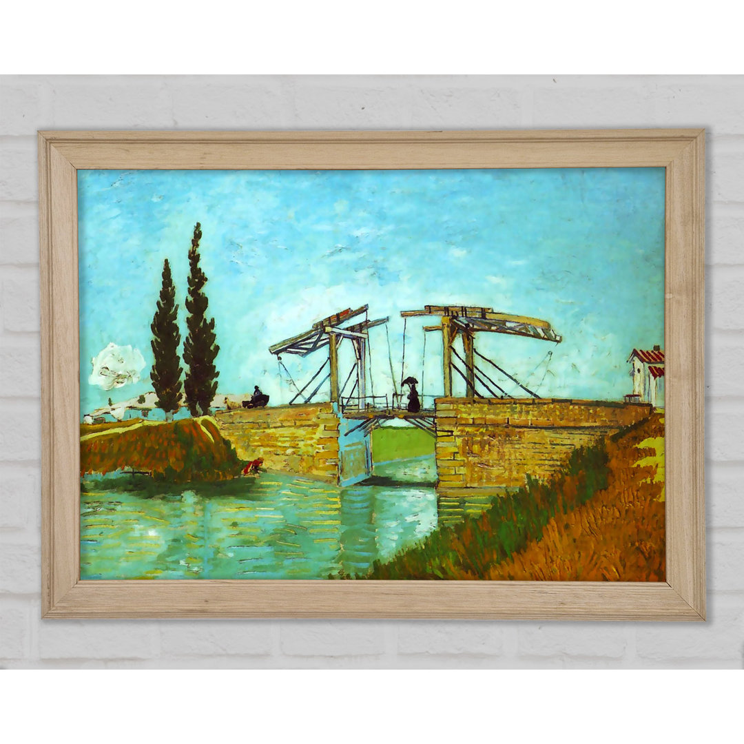 Van Gogh Brücke bei Arles - Einzelner Bilderrahmen Kunstdrucke