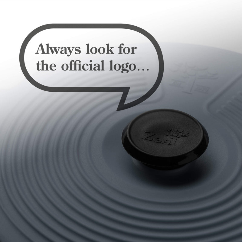 Zeal Silicone Lid, 28 cm, Dark Grey