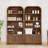 70'' Tall Arched Storage Display Cabinet-551379645