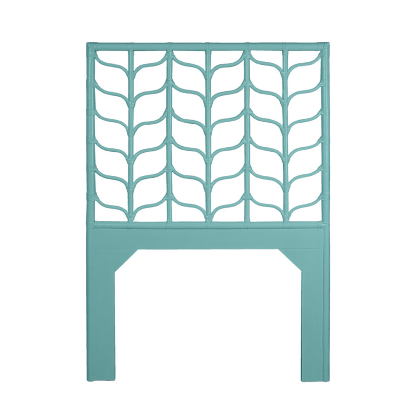 Ivy Open-Frame Headboard, Twin Extra Long, Celery Green