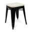 Chaise sans dossier en métal galvanisé 18 po-1725927401