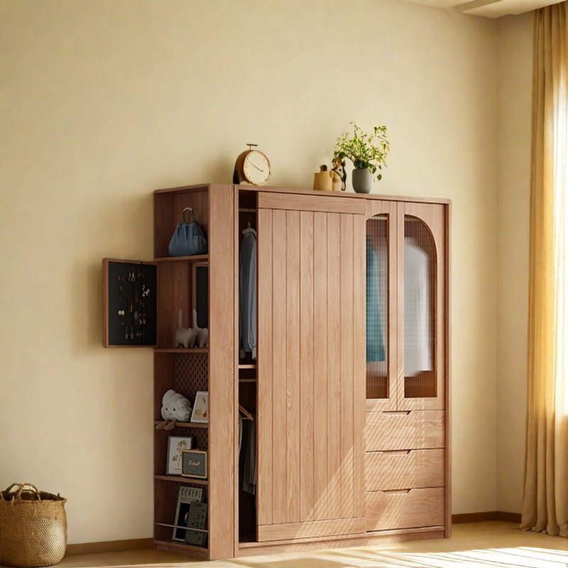 Garde-robe moderne, simple et tendance, H 78,74 po x l 55,12 po x P 23,62 po