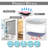 1 Panels Quilted Plush Blackout Heavy Duty Window Curtain Drapes Solid Thermal Isolate Light Heat Sound Cold Blocking Curtain-716629999-735050742