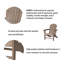 Chaise Adirondack d'extérieur Muirhead-1868418824