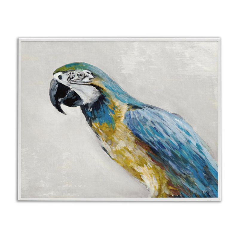 Portrait de perroquet Polly, estampe numérique, conception par Jacob Q, H 11 po x l 14 po