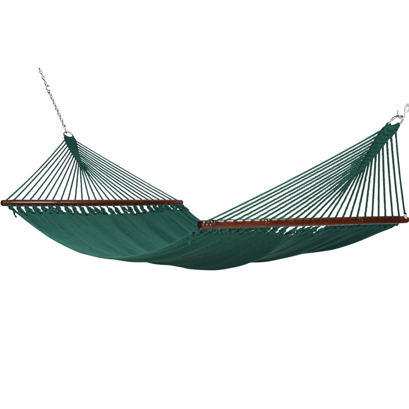 Hamac double à barre d'écartement Blanco, Vert