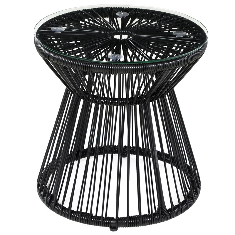 Table d'appoint ronde 19,7 po Jontavia