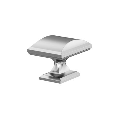 Bouton d'armoire en chrome poli de 1 1/2 po (38 mm) Candler
