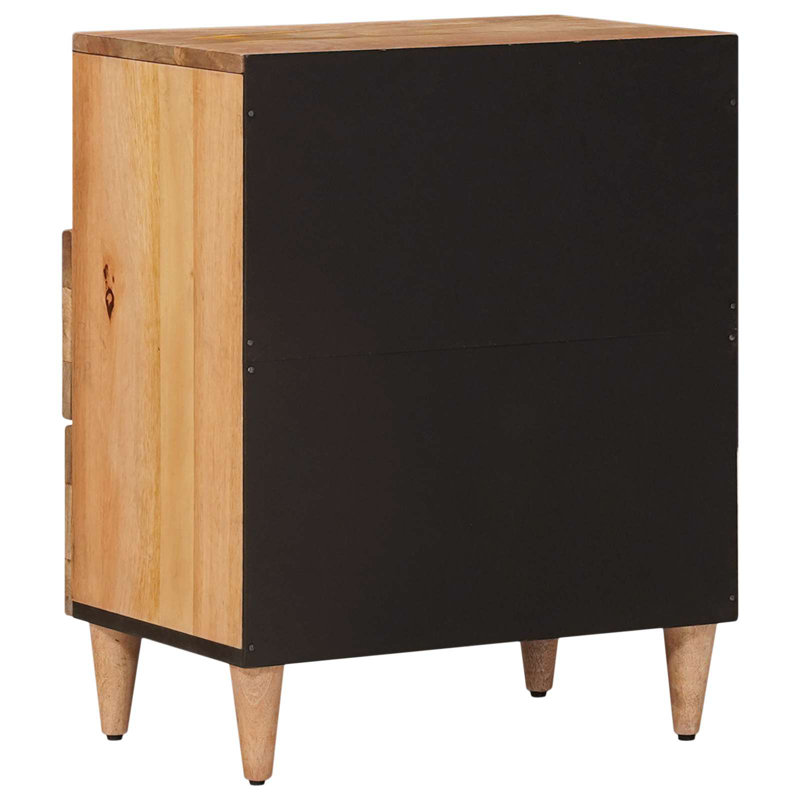 50cm W Solid Wood Bedside Table