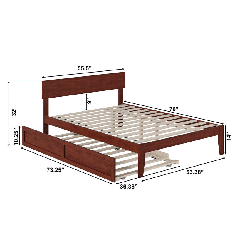 Farrah Kids, Full, Walnut