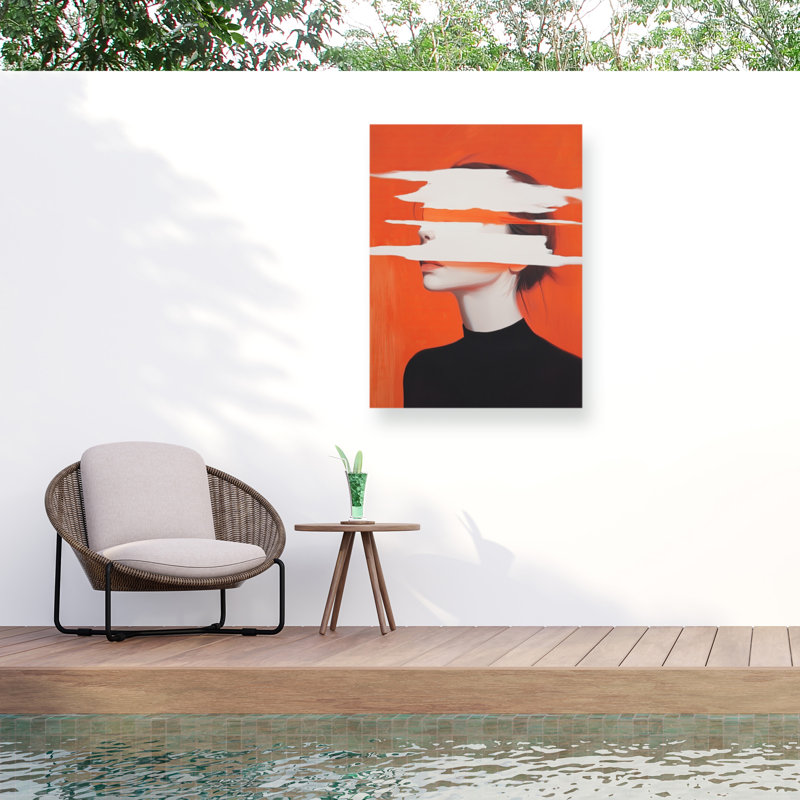 Andreas Magnusson Erased Outdoor  Canvas, H 14 po x l 19 po